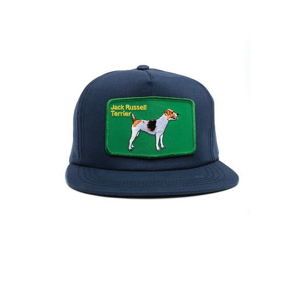Jack Russell Terrier Snapback Navy