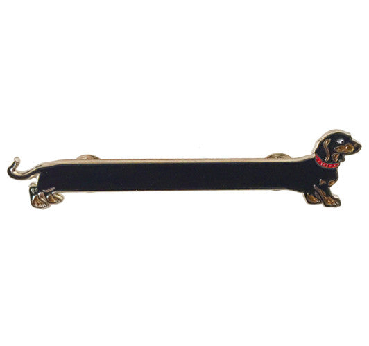 Really Long Wiener Dog Lapel Pin