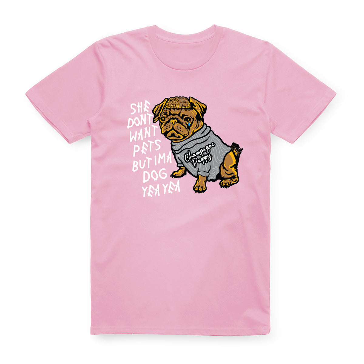 Champagne Puppy Tee