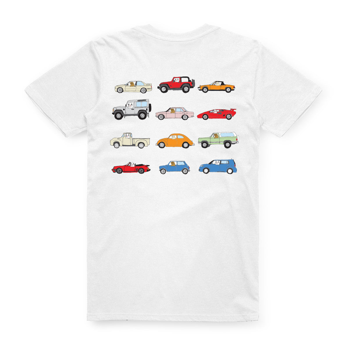 Dogs In Cars Tee