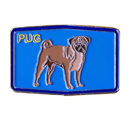 Pug Patch Lapel Pin